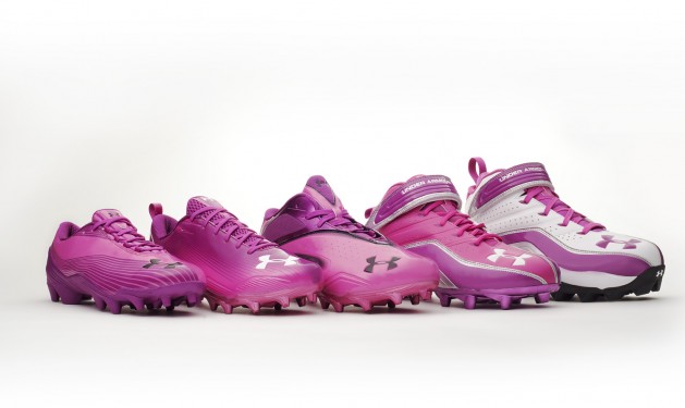 Full Under Armour Cleat Lineup