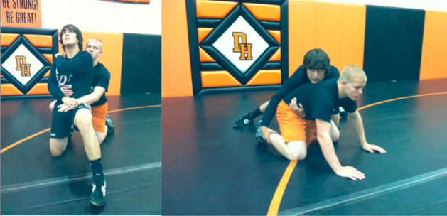 Folkstyle Wrestling Ankle Stand