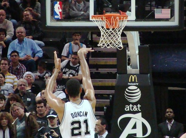 Tim Duncan Free Throw