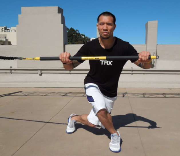 TRX Rip Crossover Lunge