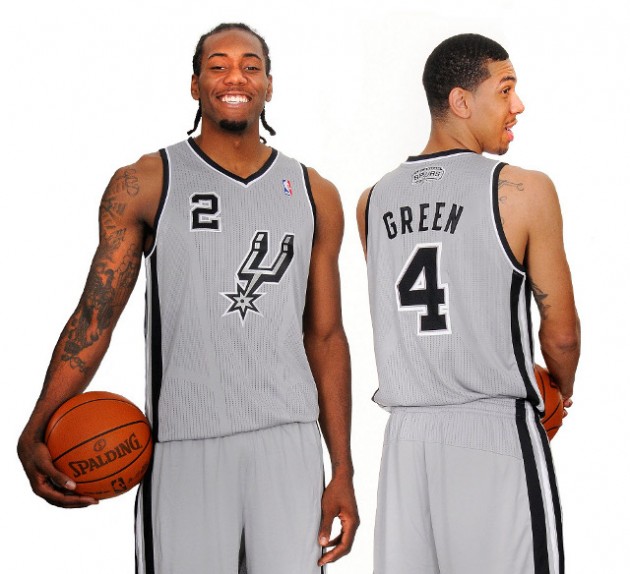 Designing and planning for the Spurs jerseys this season