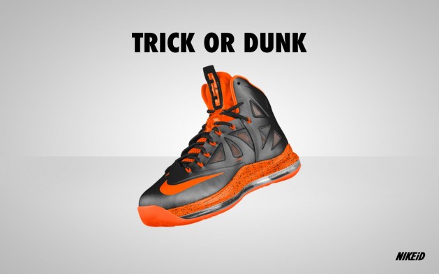 LeBron X Nike ID "Trick or Dunk"