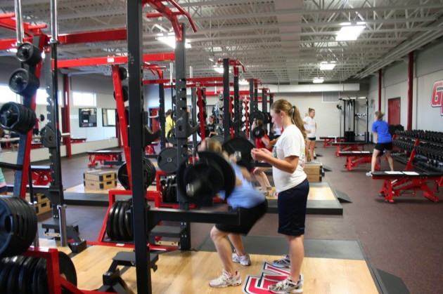 Girls Basketball Weightlifting