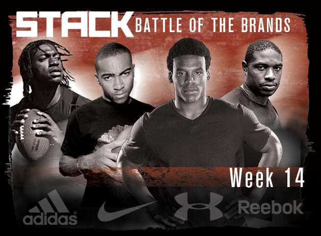 STACK Battle of the Brands fantasy football Week 14 preview. 
