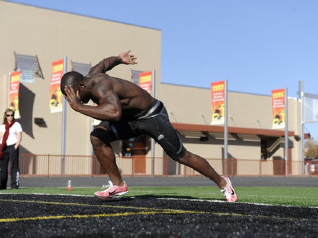 40 yard drill