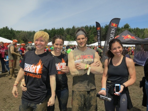 Teaming up for the Tough Mudder 