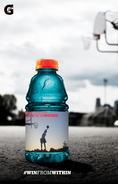 Haskell Buford's Gatorade #WINFROMWITHIN moment