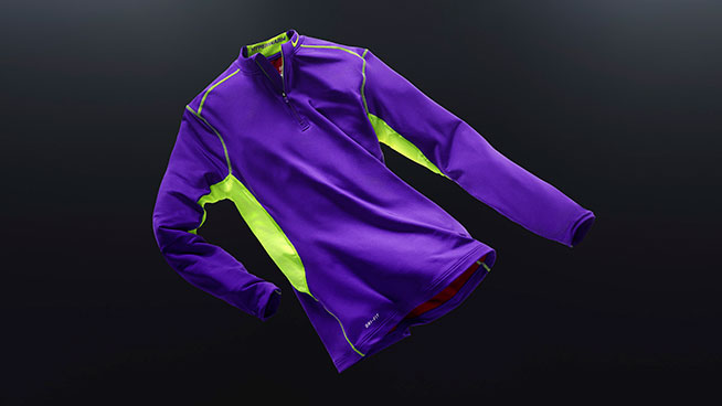 Nike Pro Combat Hyperwarm Dri-FIT Max Quarter Zip Shirt