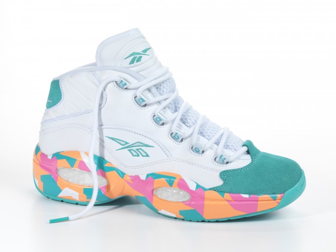 Reebok's Question Mid 'White Noise' 