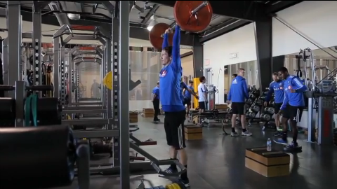 Montreal Impact Workout 
