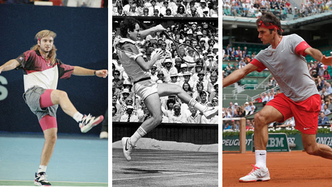 Evolution of the Tennis Shoe