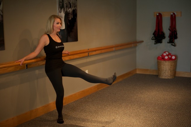 Pure Barre Extended Leg