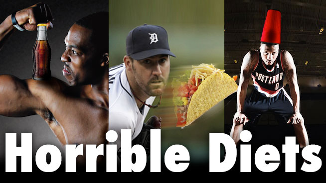 7 Pro Athletes Who Succeed With Horrible Diets