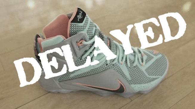 Nike Delays Release of the LeBron XII