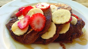 Healthy Cocoa Pancakes