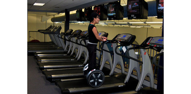 Segway Treadmill Workout 