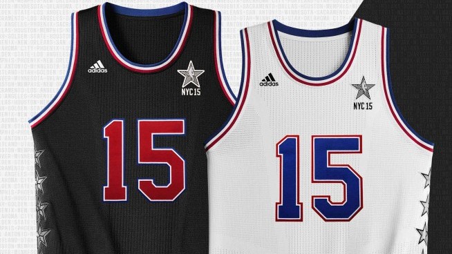Here's Your First Look at the 2015 NBA All-Star Uniforms