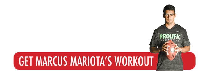 Click for Marcus Mariota's Workout