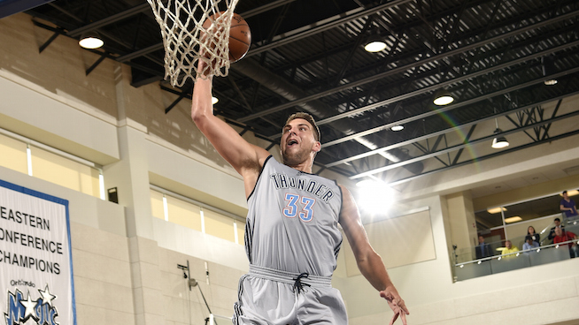Oklahoma City Thunder Forward Mitch McGary is Looking Lean and Mean During NBA Summer League