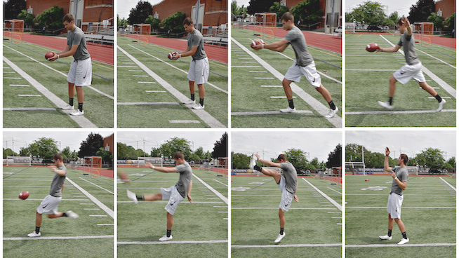 The 8 Steps of Punting a Football