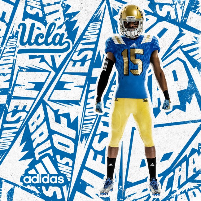 UCLA New Football Uniforms