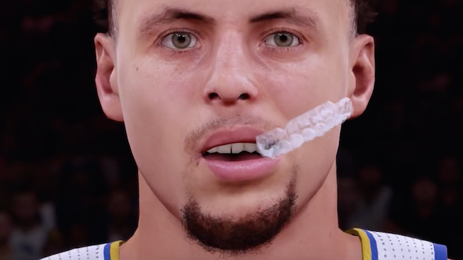 Check Out Steph Curry in 'NBA 2K16'