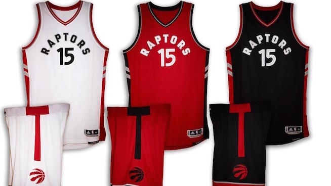 Toronto Raptors New Uniforms