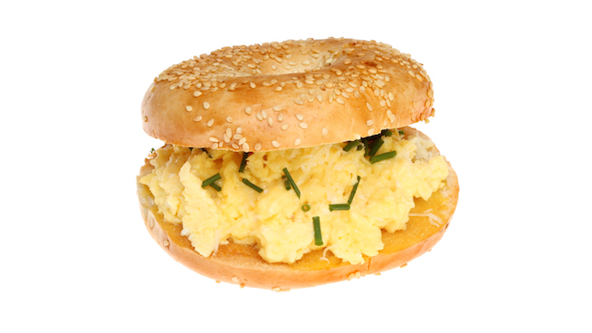 Hearty Bagel Breakfast Sandwich 