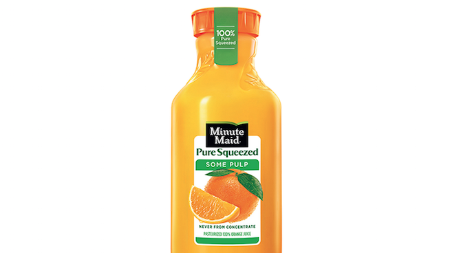 Minute Maid 100% Pure Orange Juice