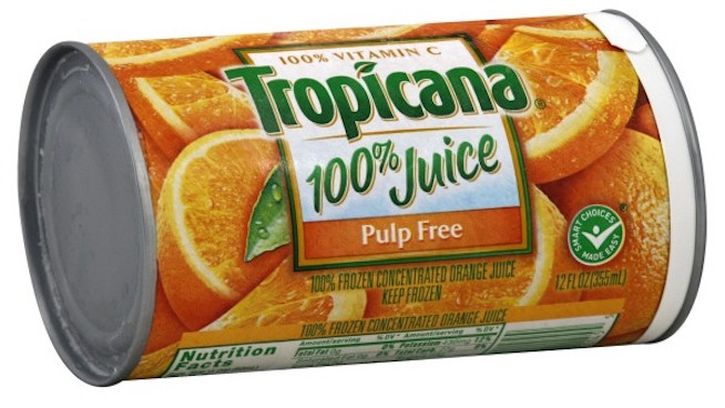 Tropicana Frozen Orange Juice Concentrate