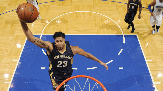 Anthony Davis Shows How He Stays Ahead of the Competition 