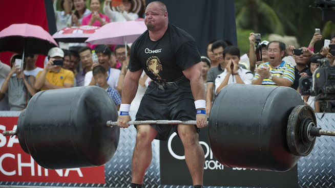 The World's Strongest Man Eats 10,000 Calories a Day