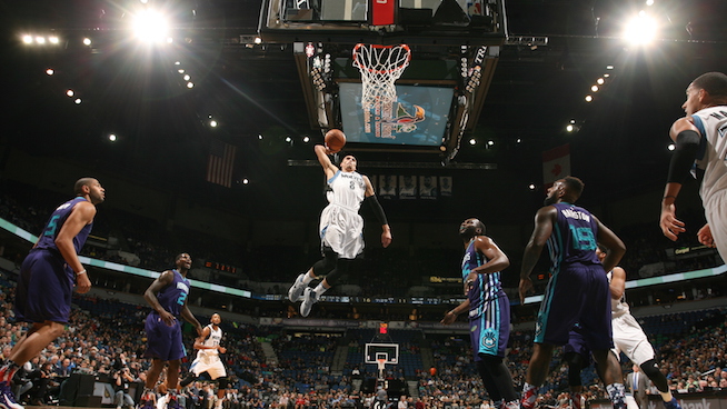 Zach LaVine is Not Done Throwing Down Ridiculous Dunks