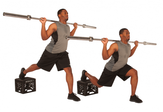 Rear-Foot-Elevated Split-Squat Exercise