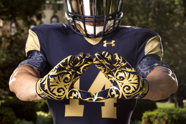Notre Dame should be bold and wear some all gold uniforms - One Foot Down