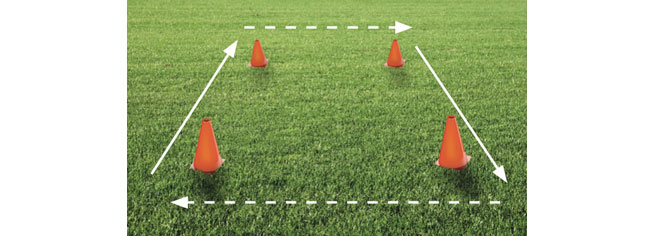 Agility box top drill