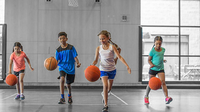 Basketball Court Tag Makes All Tag Games More Fun