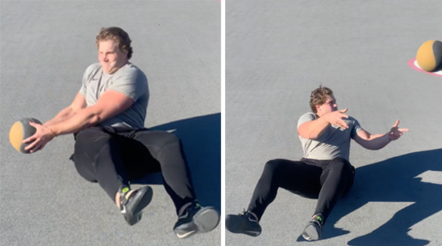 Five Great Medicine Ball Exercises For