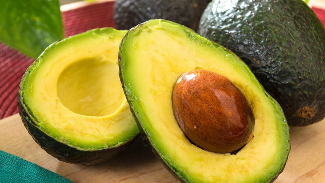 Avacados on table