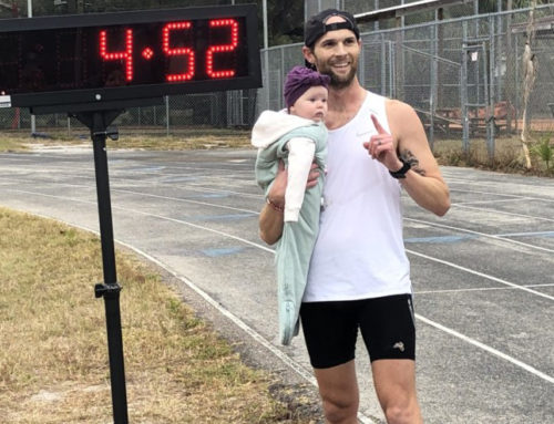 Father Breaks Mile Record While Pushing a Stroller