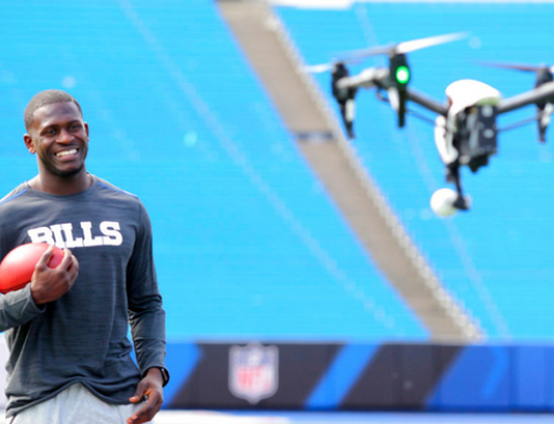 Sunday Saw An NFL First; A Drone Delay