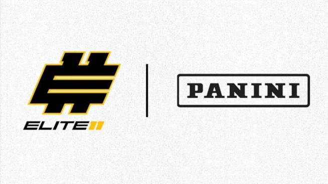Elite 11 and Panini logos for partnership