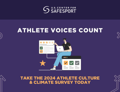 Take the 2024 Athlete Culture & Climate Survey